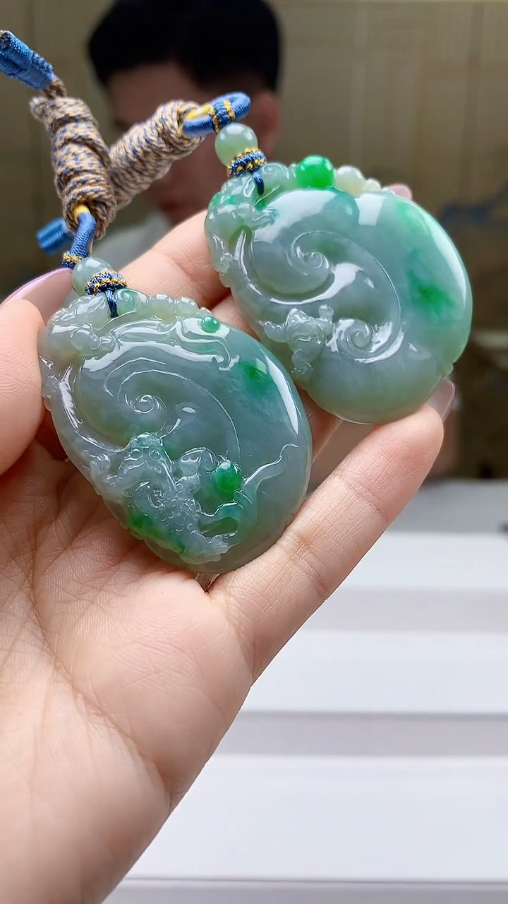 定制翡翠未镶嵌4917ty-毛货挂件85