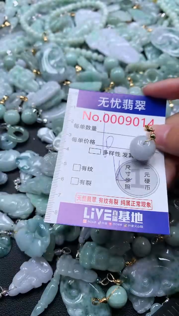 颈饰未镶嵌翡翠9014