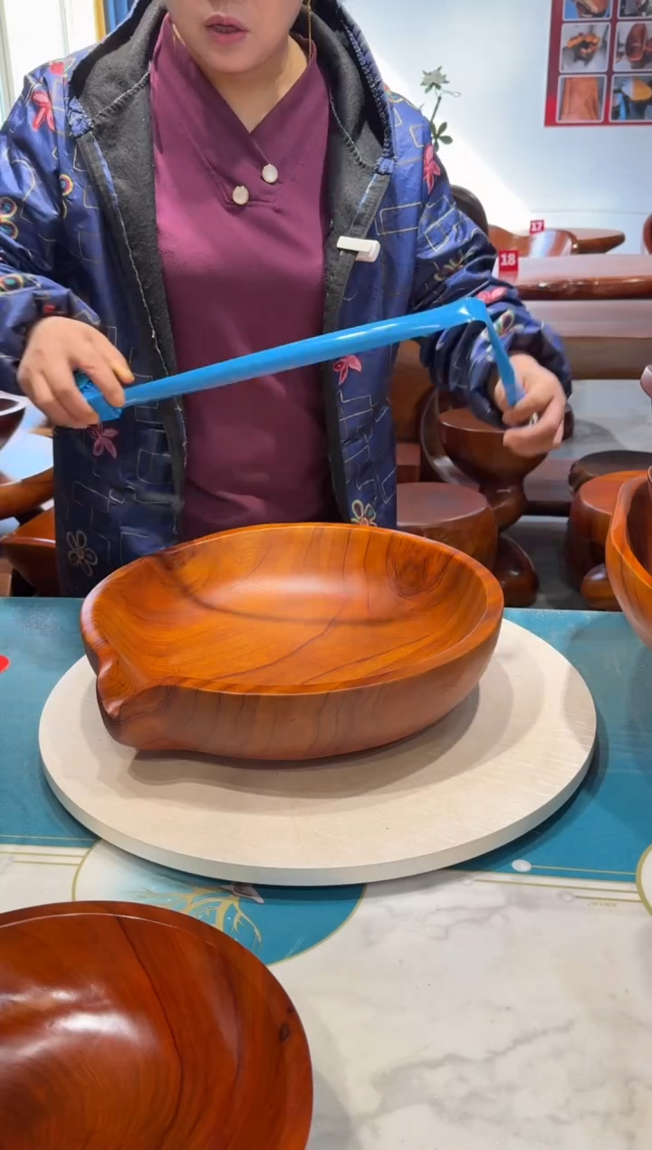 木 果盘 40.5*38*9.8