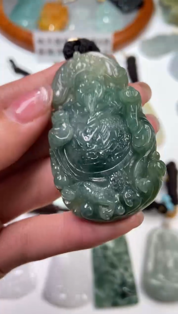 【闪购商品】翡翠挂件未镶嵌1009973