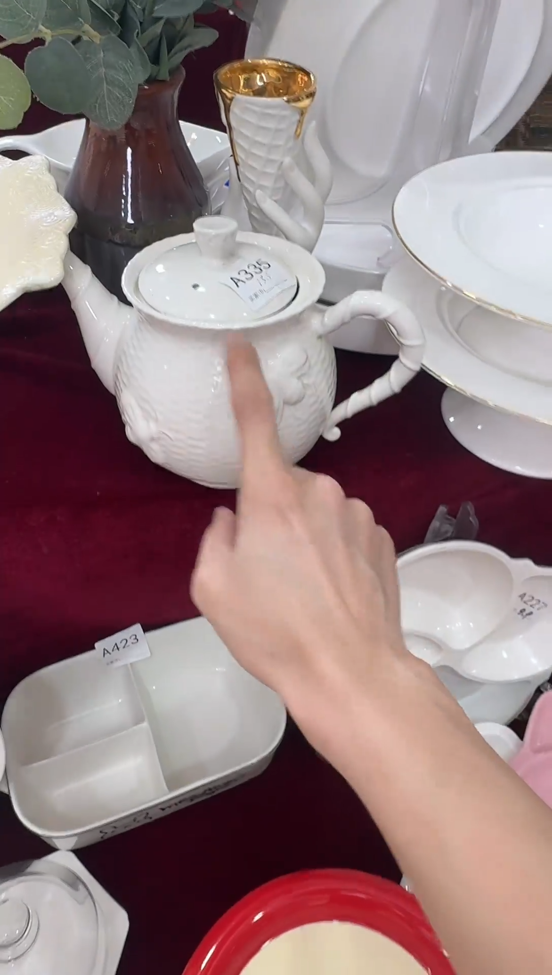摆件陶A335  清仓微瑕陶瓷餐具