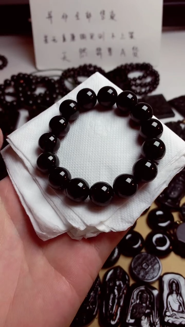 【闪购商品】翡翠颈饰未镶嵌天然翡翠墨翠A货买断不退不换