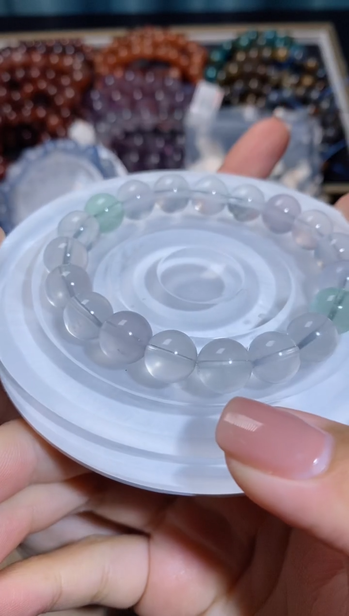 【闪购商品】水晶手链未镶嵌冰淇淋萤石294