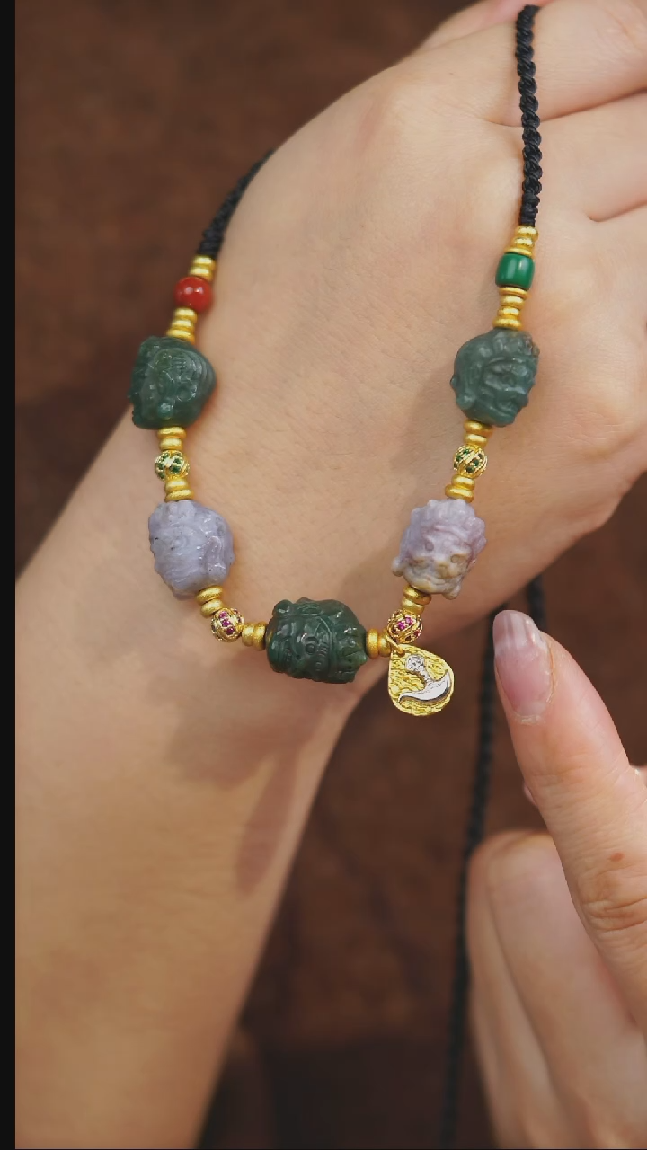 【闪购商品】玛瑙/玉髓项链未镶嵌多样性发一