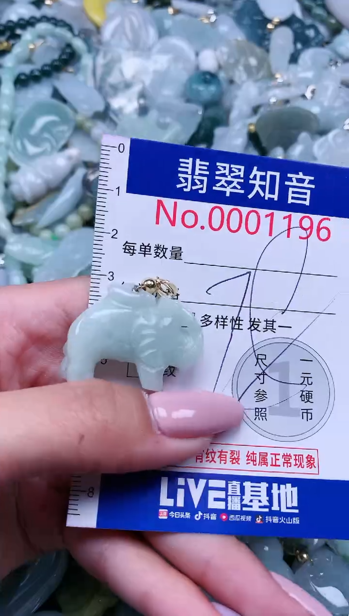 【闪购商品】翡翠吊坠(不含链)未镶嵌1196