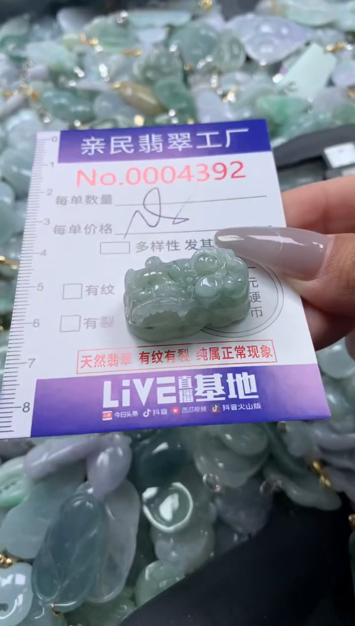 颈饰未镶嵌翡翠4392