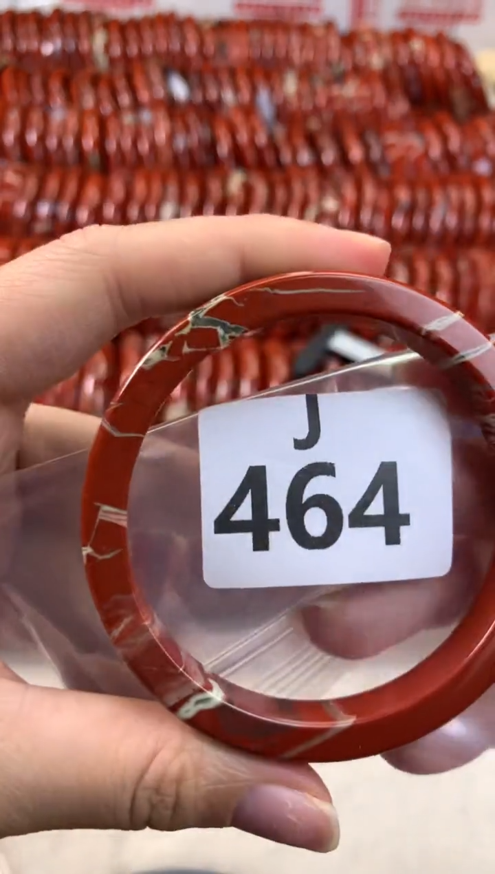 【闪购商品】碧石红碧石手镯J未镶嵌464-59