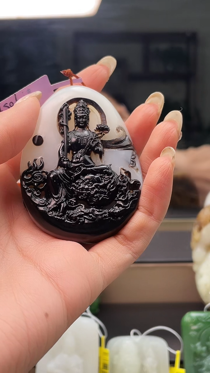 颈饰未镶嵌和田玉QQ12.22多样性拍一发一