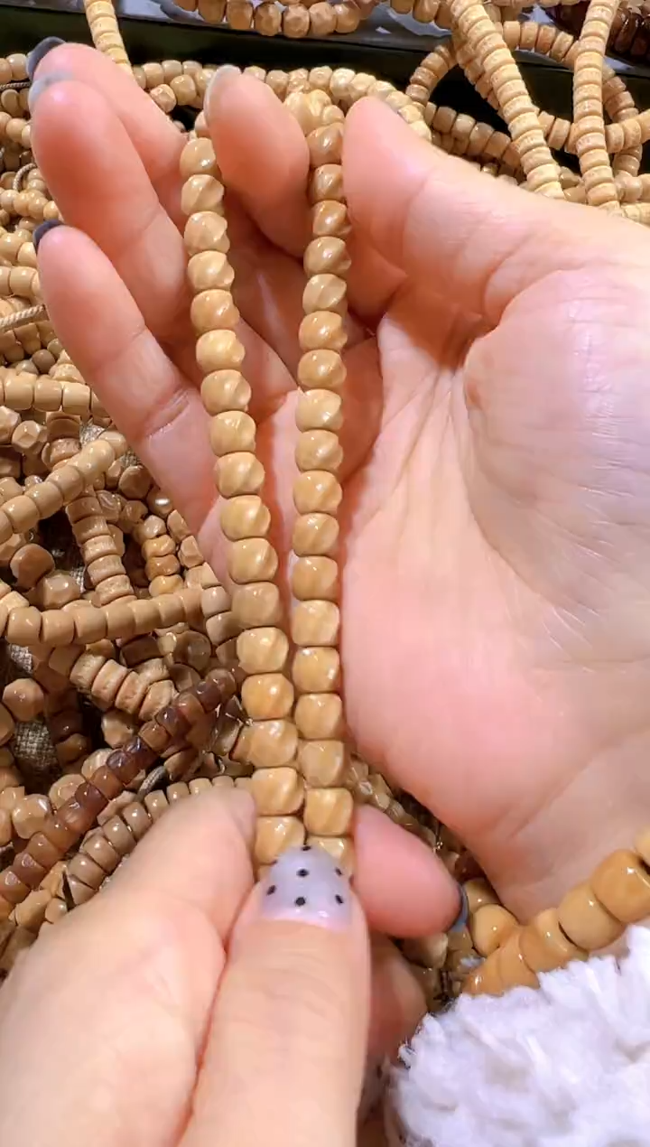 【闪购商品】菩提根/象牙果手串龙脊卡7.8钮珠手持两颗带标 6号