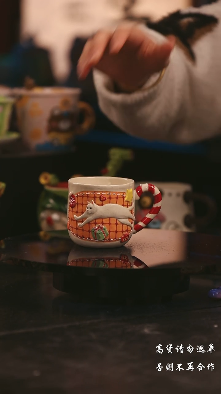 陶瓷景德镇可爱设计师款陶瓷 