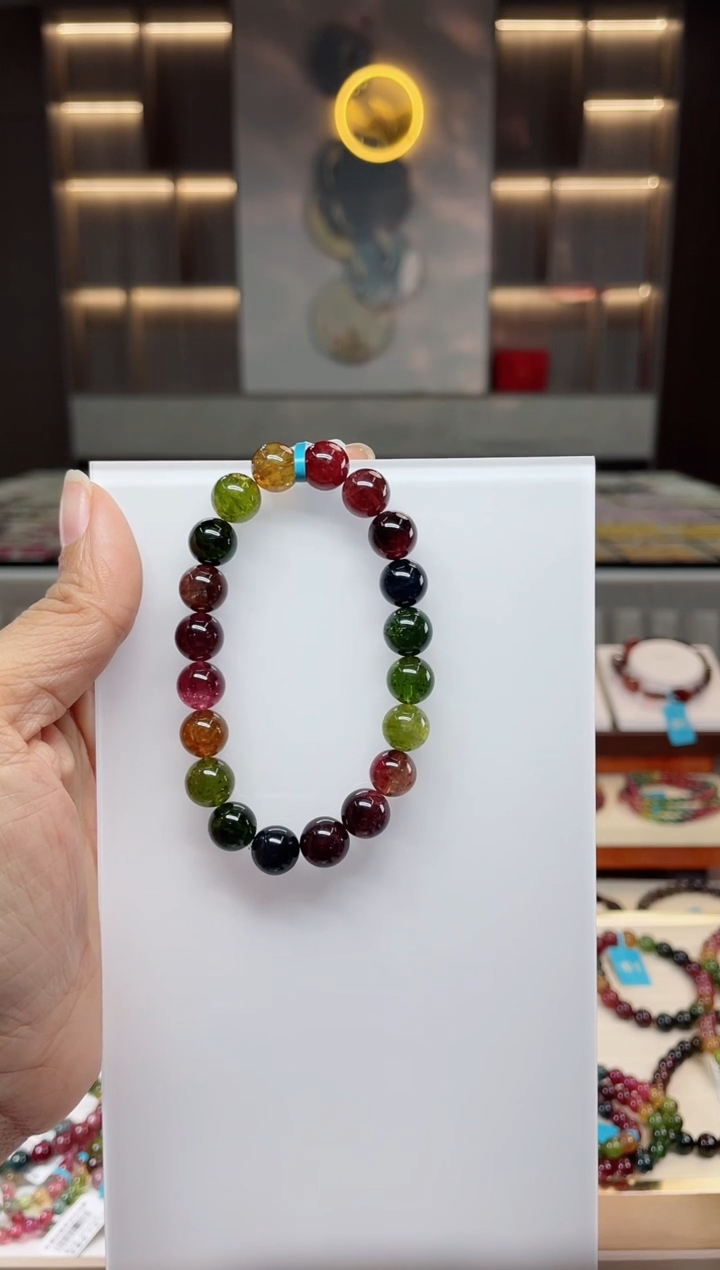 【闪购商品】碧玺单圈手串未镶嵌（多样性发一条）Q