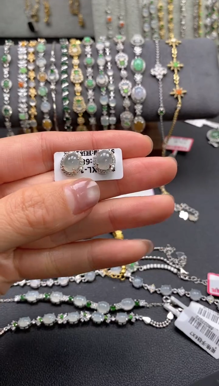 【闪购商品】翡翠戒指银S925镶嵌11111--1