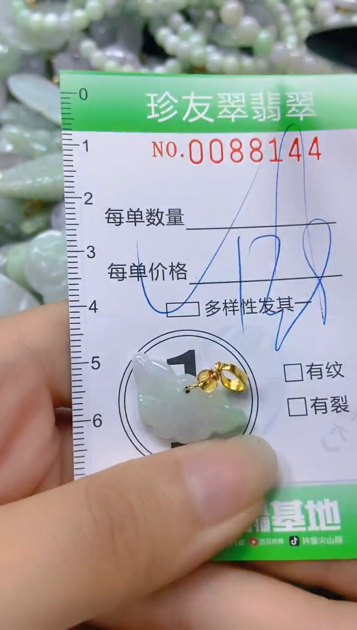 【闪购商品】翡翠颈饰未镶嵌闪购0088144多样性发其一