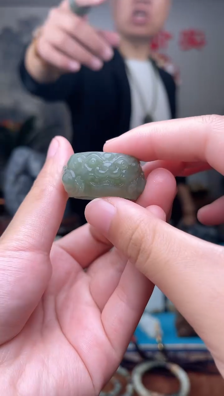 和田玉未镶嵌挂件1