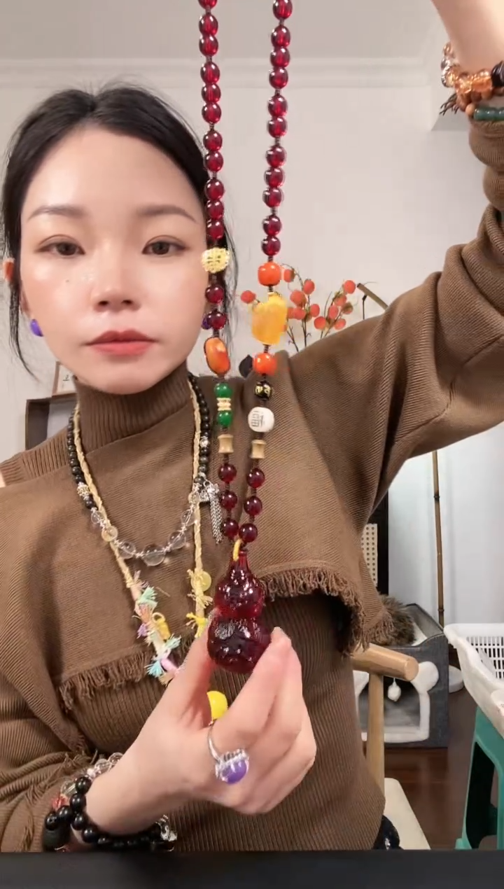 【闪购商品】琥珀颈饰未镶嵌Q220QQQQQ