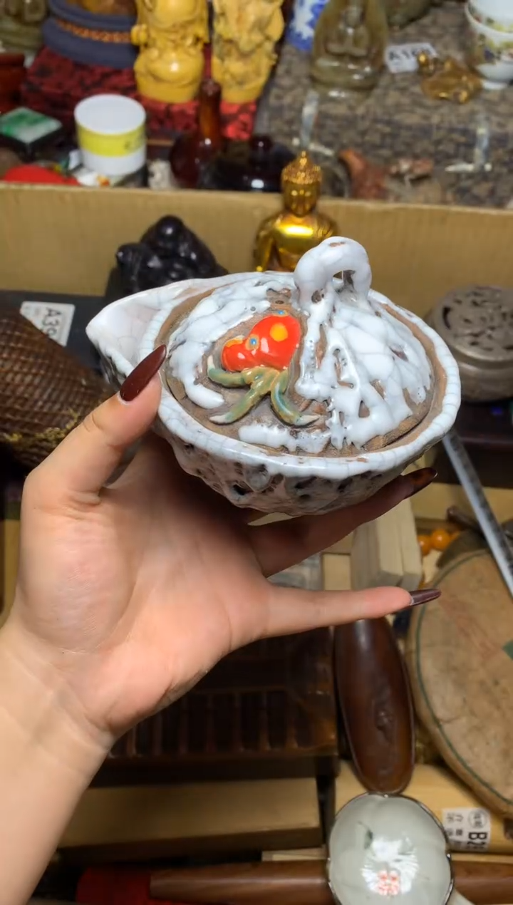 紫砂盖碗瓷器默认微瑕瓷器