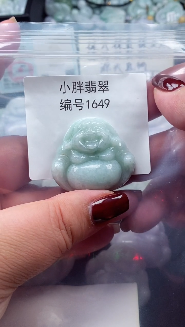 颈饰未镶嵌翡翠缅甸天然A货翡翠1649