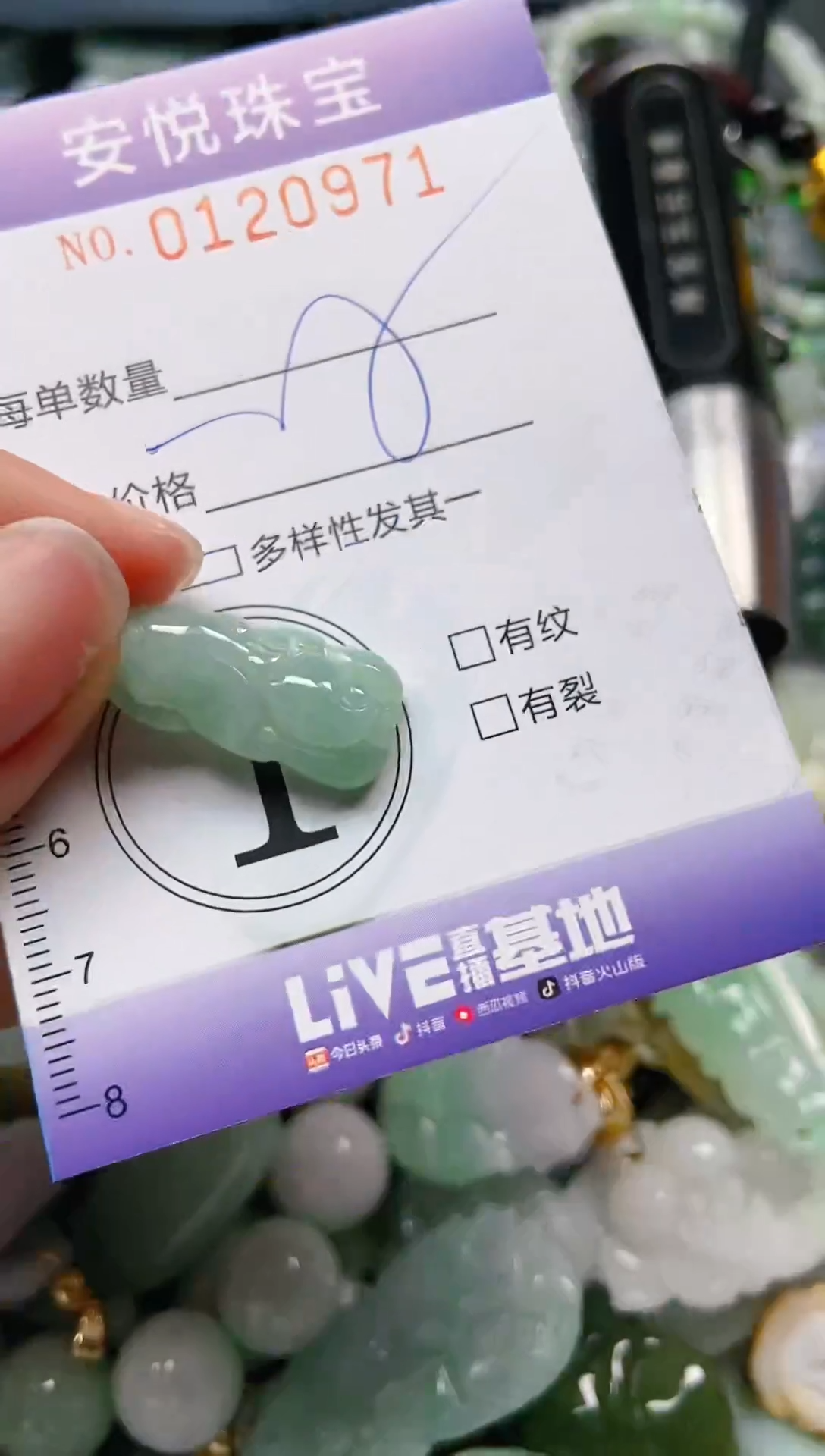 【闪购商品】翡翠颈饰未镶嵌闪购0120971