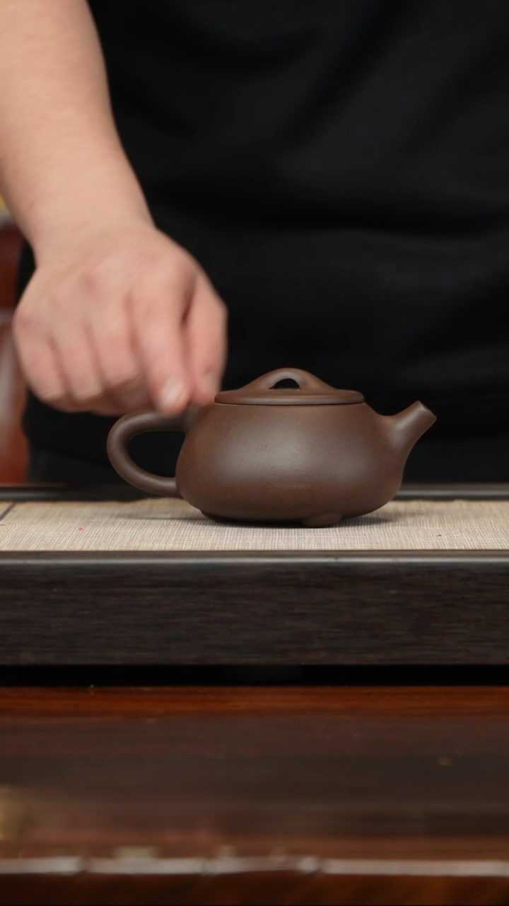 【闪购商品】紫砂茶壶紫泥大景州