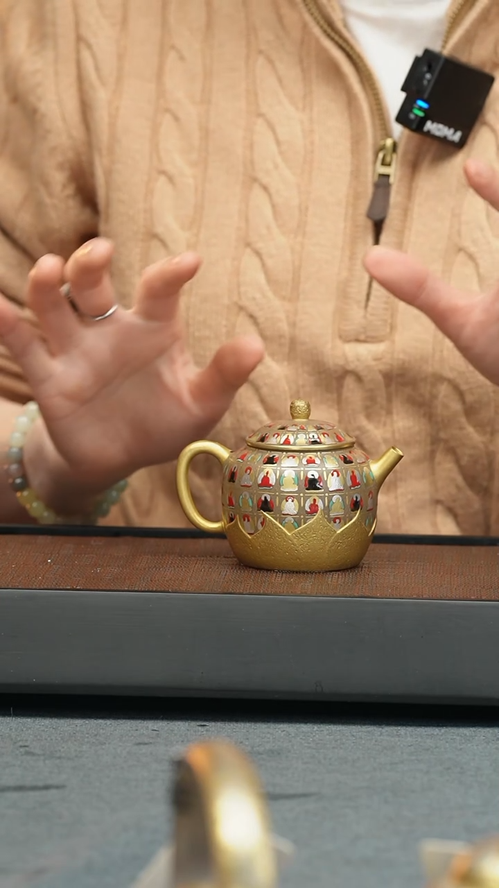 【闪购商品】紫砂茶壶五堂 无相莲花菩提