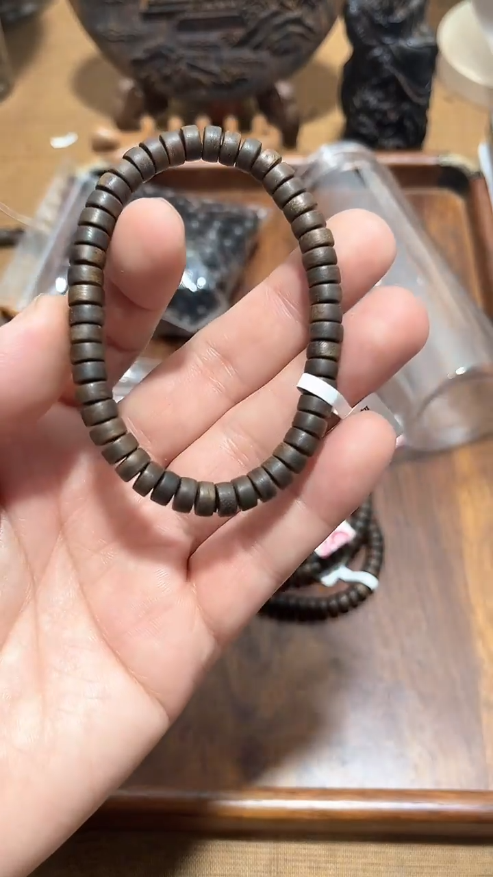 【闪购商品】檀香木精品推荐海南莺歌白qn片珠