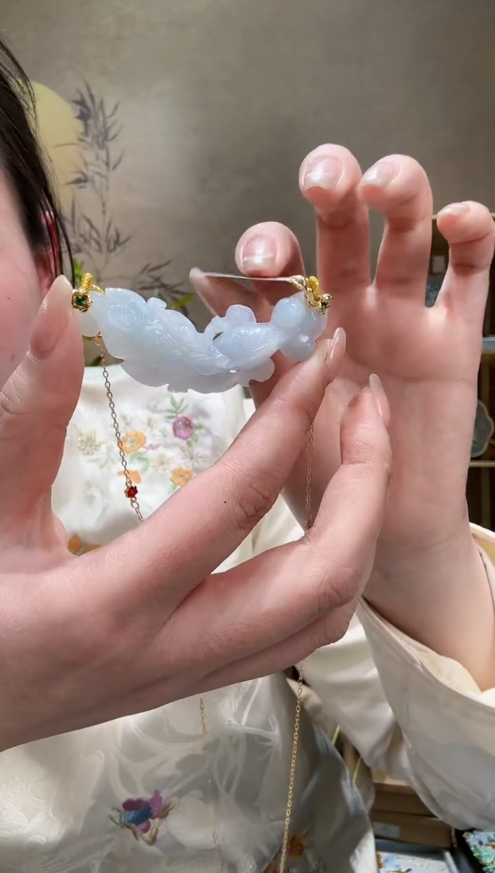 【闪购商品】翡翠颈饰未镶嵌吊坠