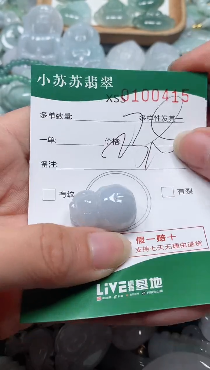 【闪购商品】翡翠颈饰未镶嵌闪购商品0100215