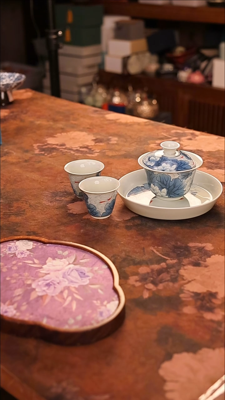 【闪购商品】陶瓷茶具（无礼盒无茶盘）@@ZH152