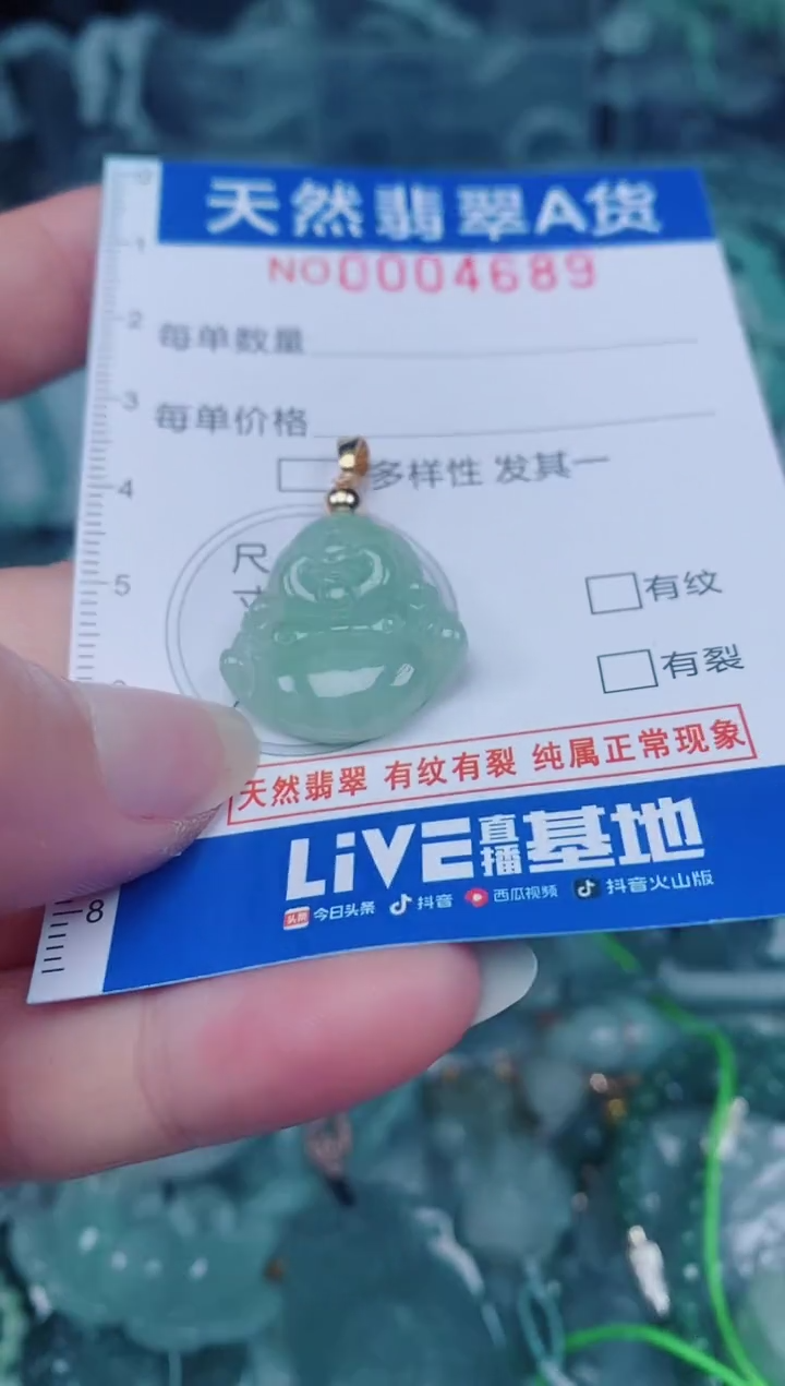 颈饰未镶嵌翡翠00004689