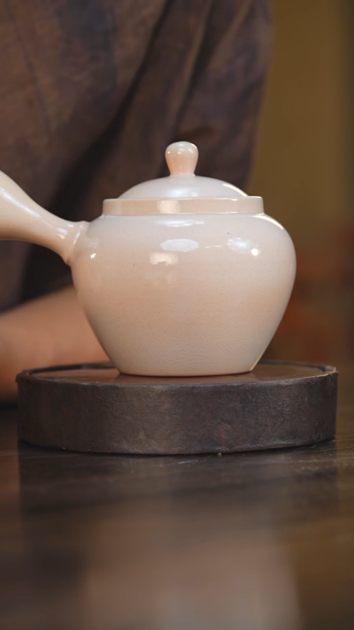 20柴房陶瓷柴烧煮茶壶