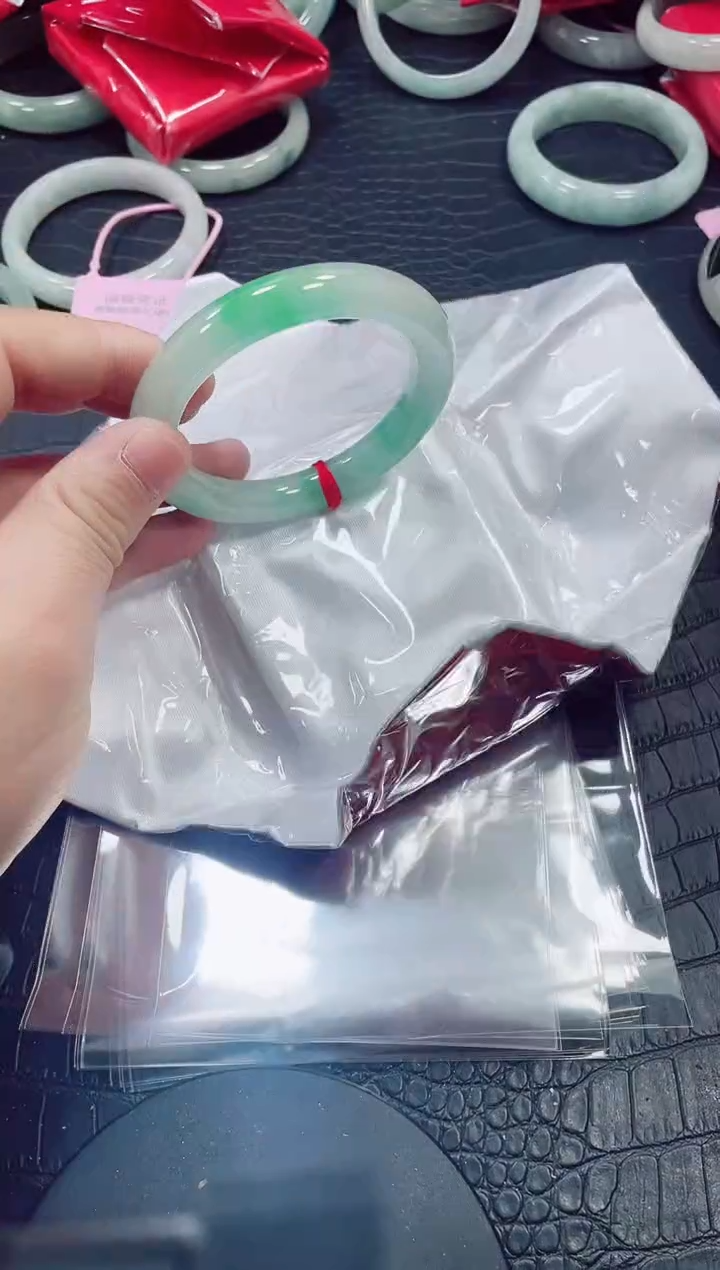 非金属无小哥284号手镯57.7圈口圆条