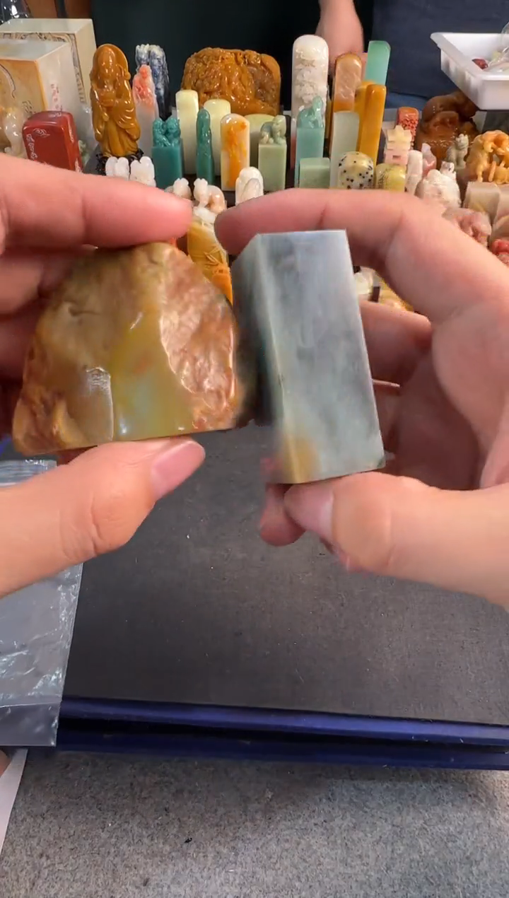 【闪购商品】青田石印石编号编号5451