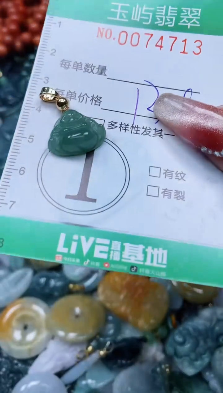 【闪购商品】翡翠颈饰未镶嵌闪购0074713