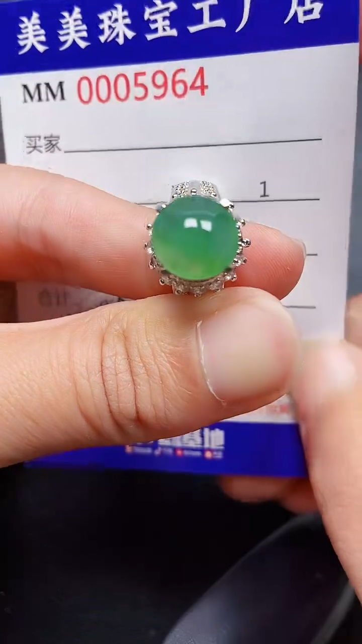 颈饰未镶嵌翡翠5964