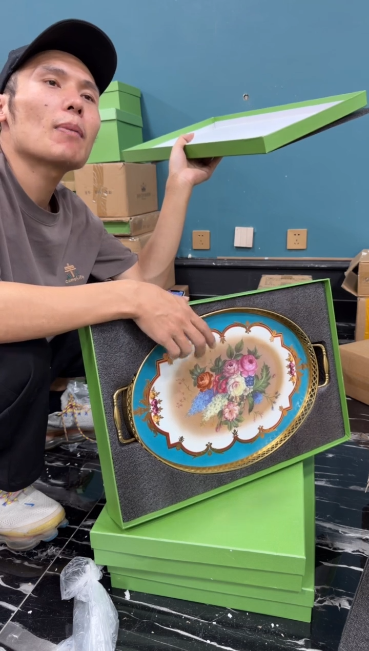 黄铜黛姿家居装饰品摆件  