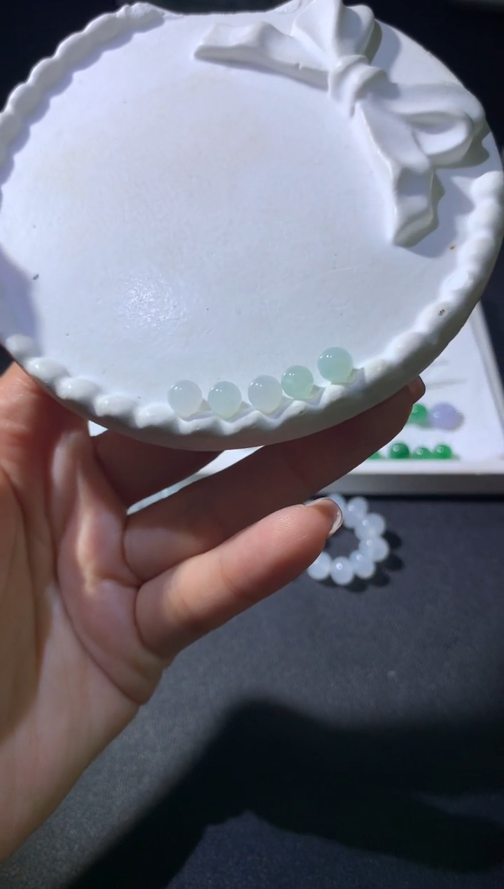 【闪购商品】定制翡翠未镶嵌珠2