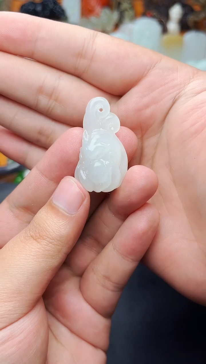 【闪购商品】和田玉颈饰未镶嵌凤九01