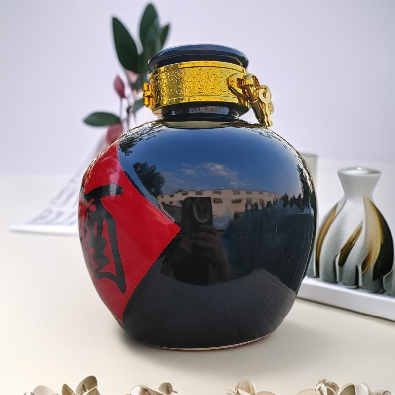 香得盛陶瓷酒字瓶 纯粮酿造浓香型52度1000ml52度