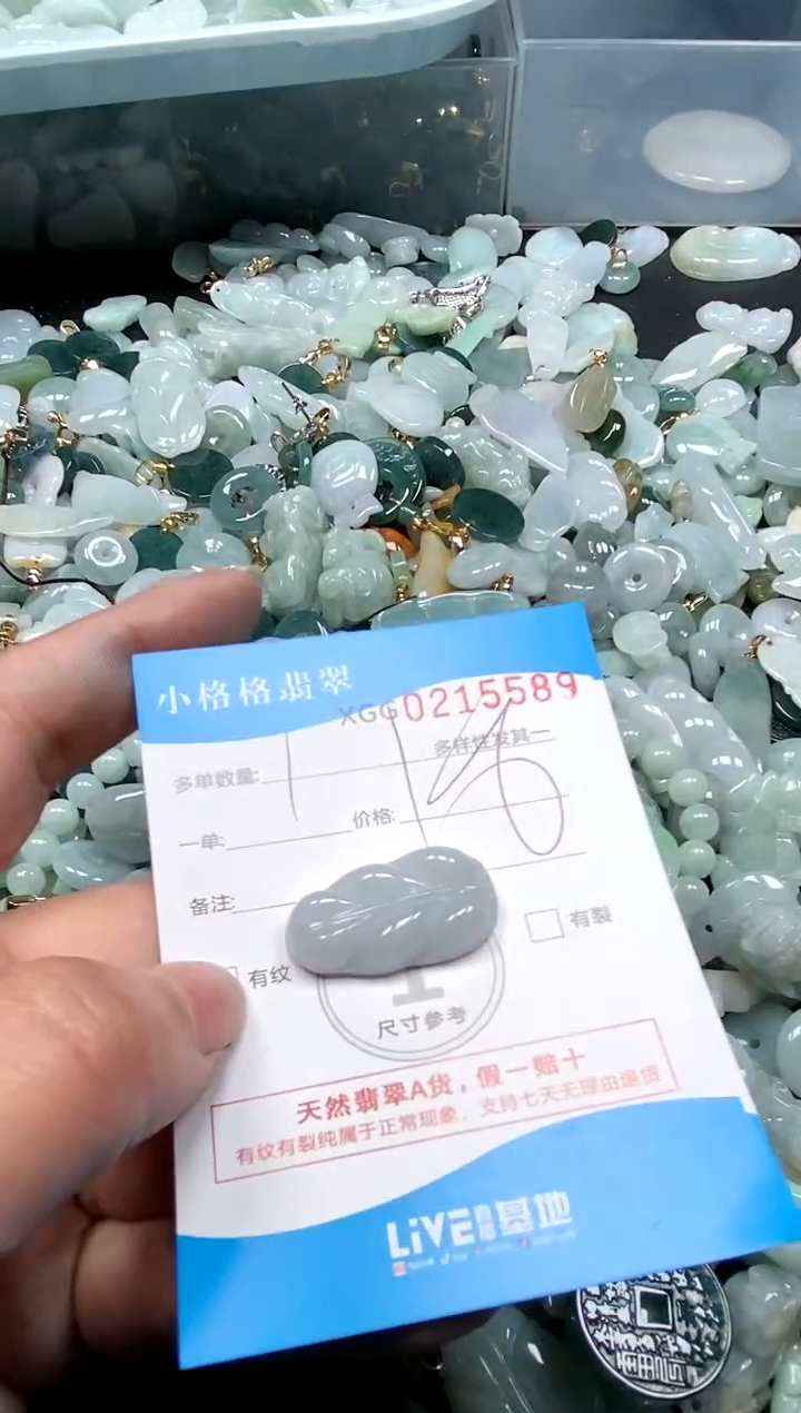 【闪购商品】翡翠颈饰未镶嵌闪购商品0215589