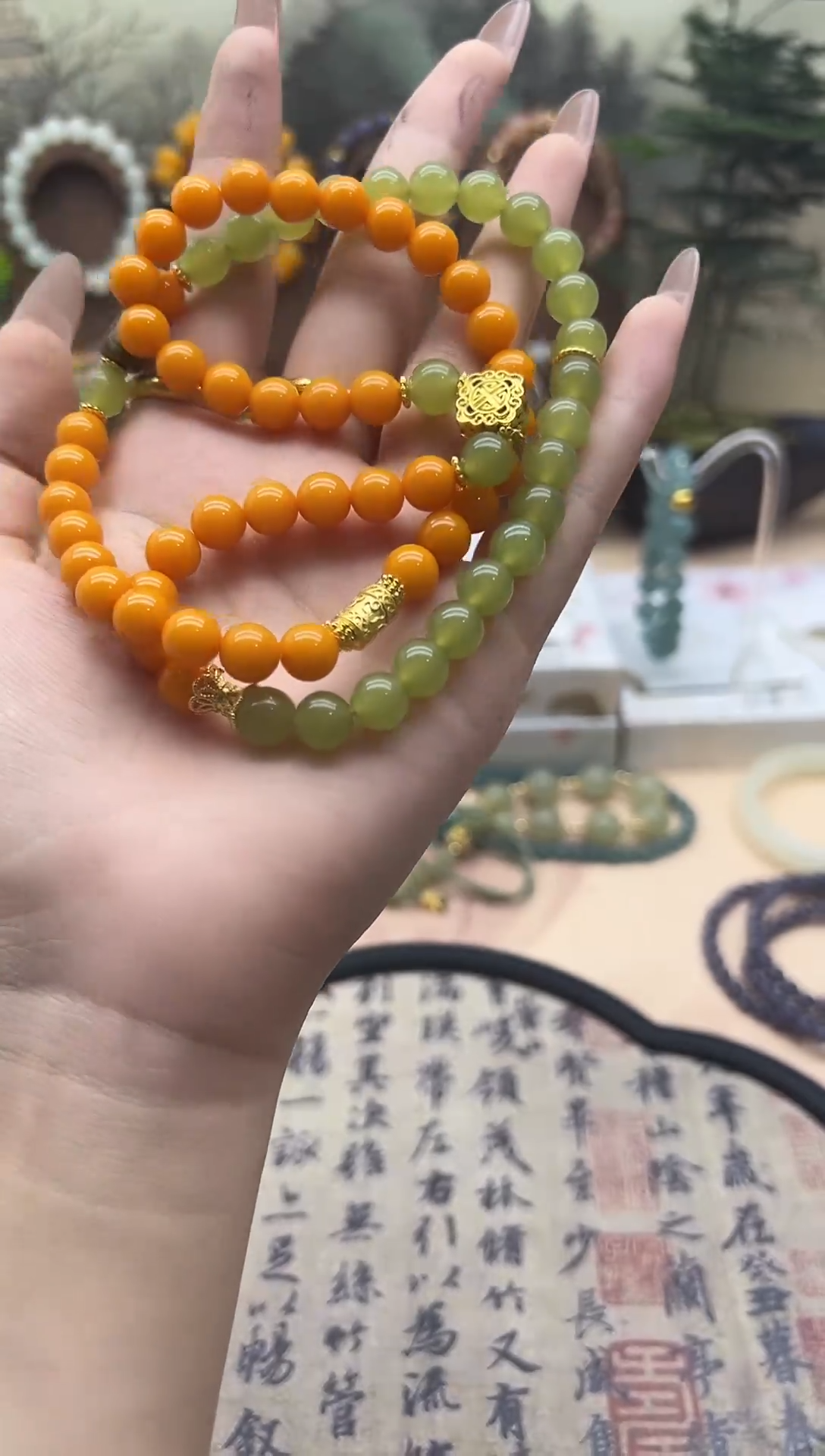未镶嵌绿松石颈饰301