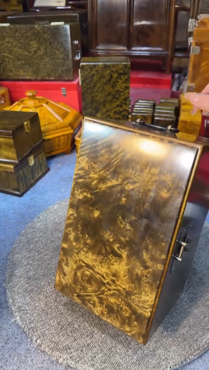 【闪购商品】乌木类成套家具阴沉乌木盒中盒Y110