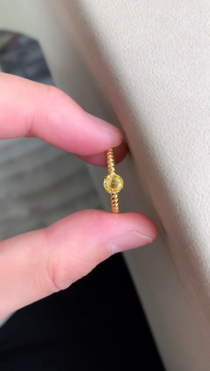 【闪购商品】蓝宝石戒指银S925镶嵌戒指