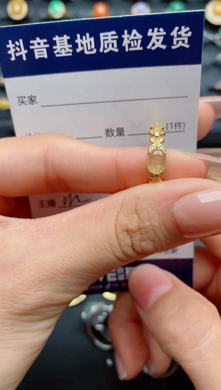 【闪购商品】翡翠戒指银S925镶嵌...........