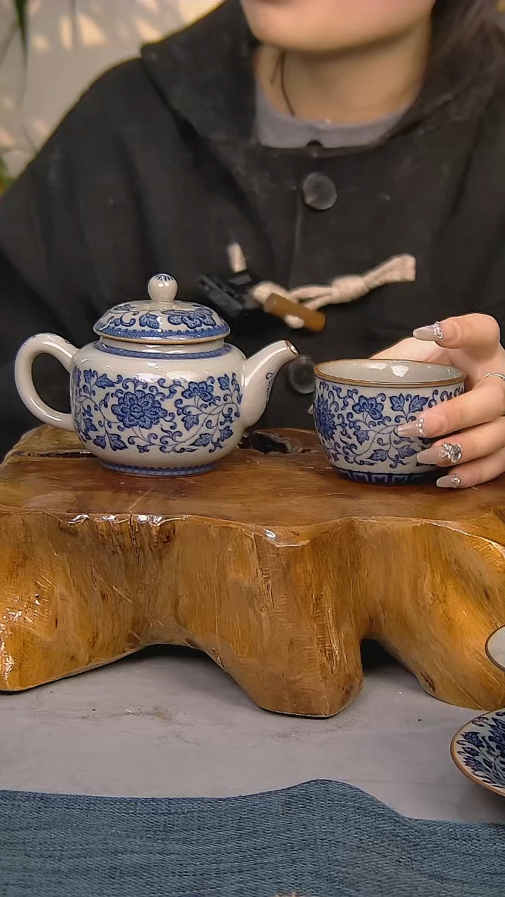 【闪购商品】2件套陶瓷茶具简装家用系列   