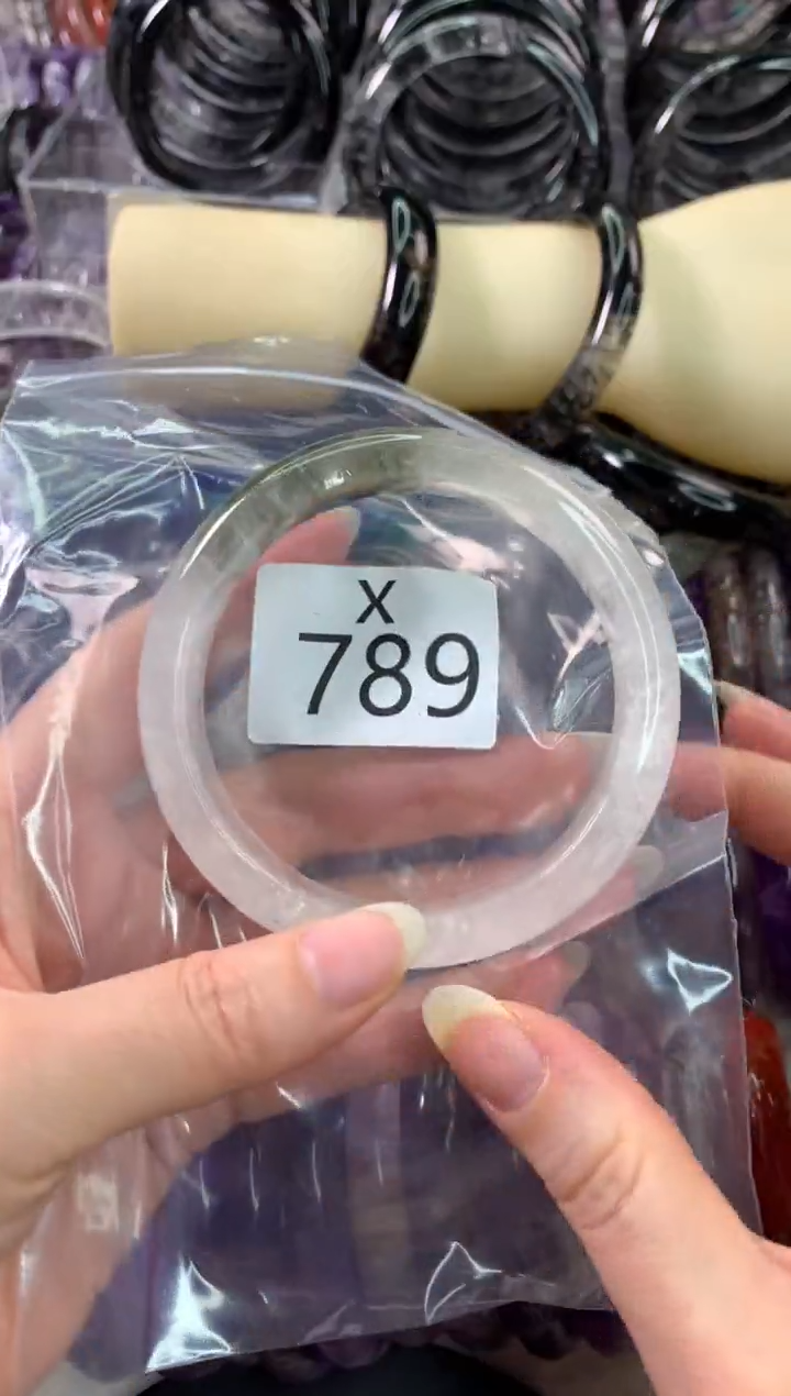 【闪购商品】水晶水晶手镯X未镶嵌789-61