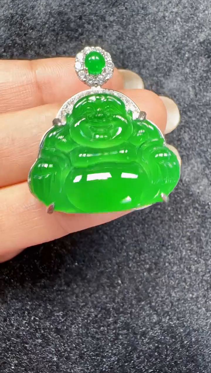 未镶嵌定制翡翠翡翠吊坠53