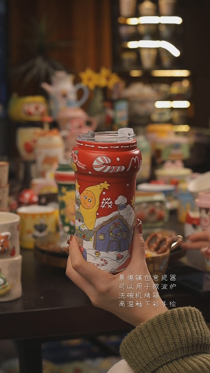 景德镇釉下彩绘设计师款式陶瓷