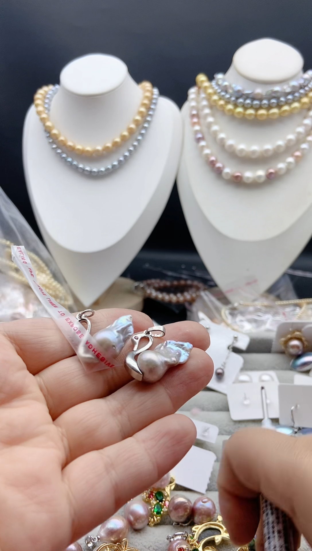 【闪购商品】淡水珍珠颈饰未镶嵌1