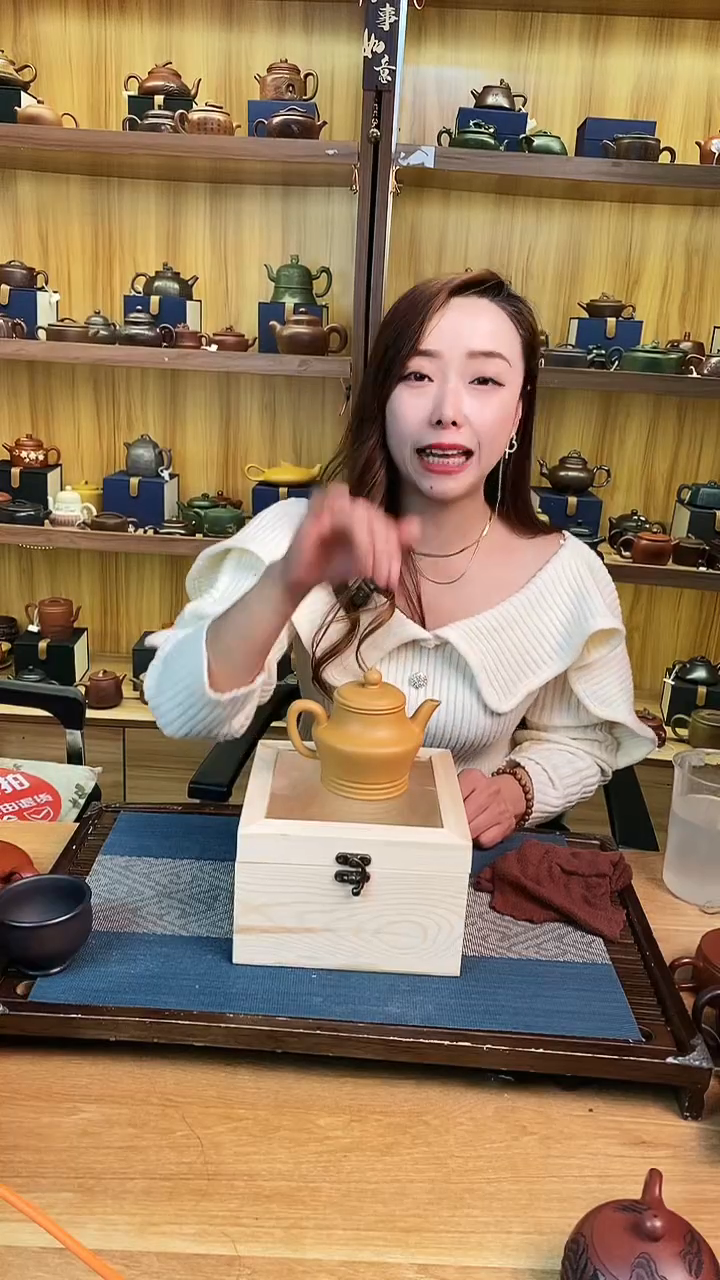 【闪购商品】紫砂茶壶 黄金段泥宫灯