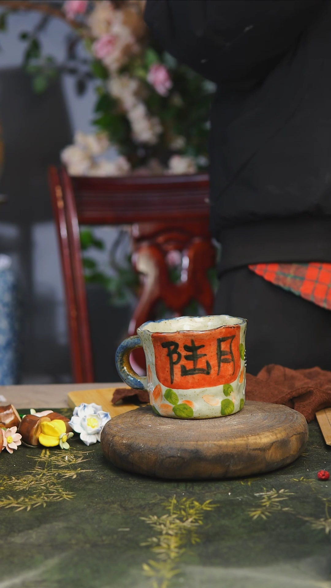 【闪购商品】景德镇六月美人水杯